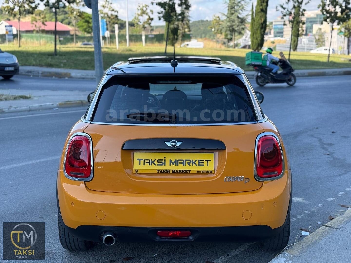 Galeriden Mini Cooper 1.5 D Pepper 2017 Model İstanbul 109.000 km Turuncu 6