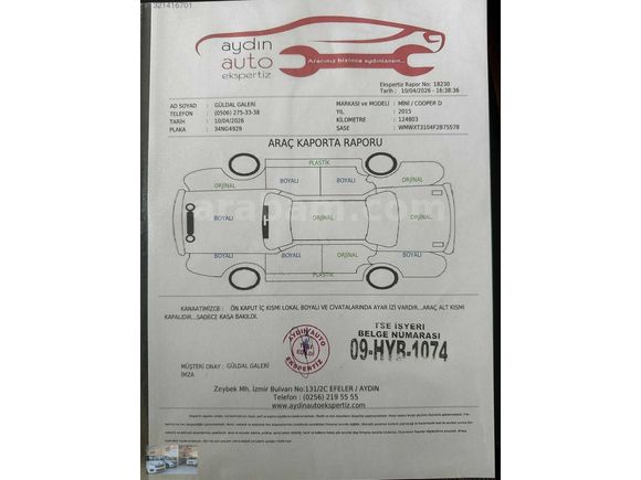 2015 MODEL DEĞİŞENSİZ 120 BIN DE