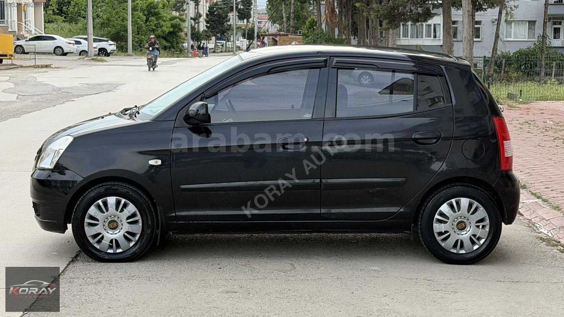 Galeriden Kia Picanto 1.1 EX 2008 Model Samsun 137.000 km Siyah 4