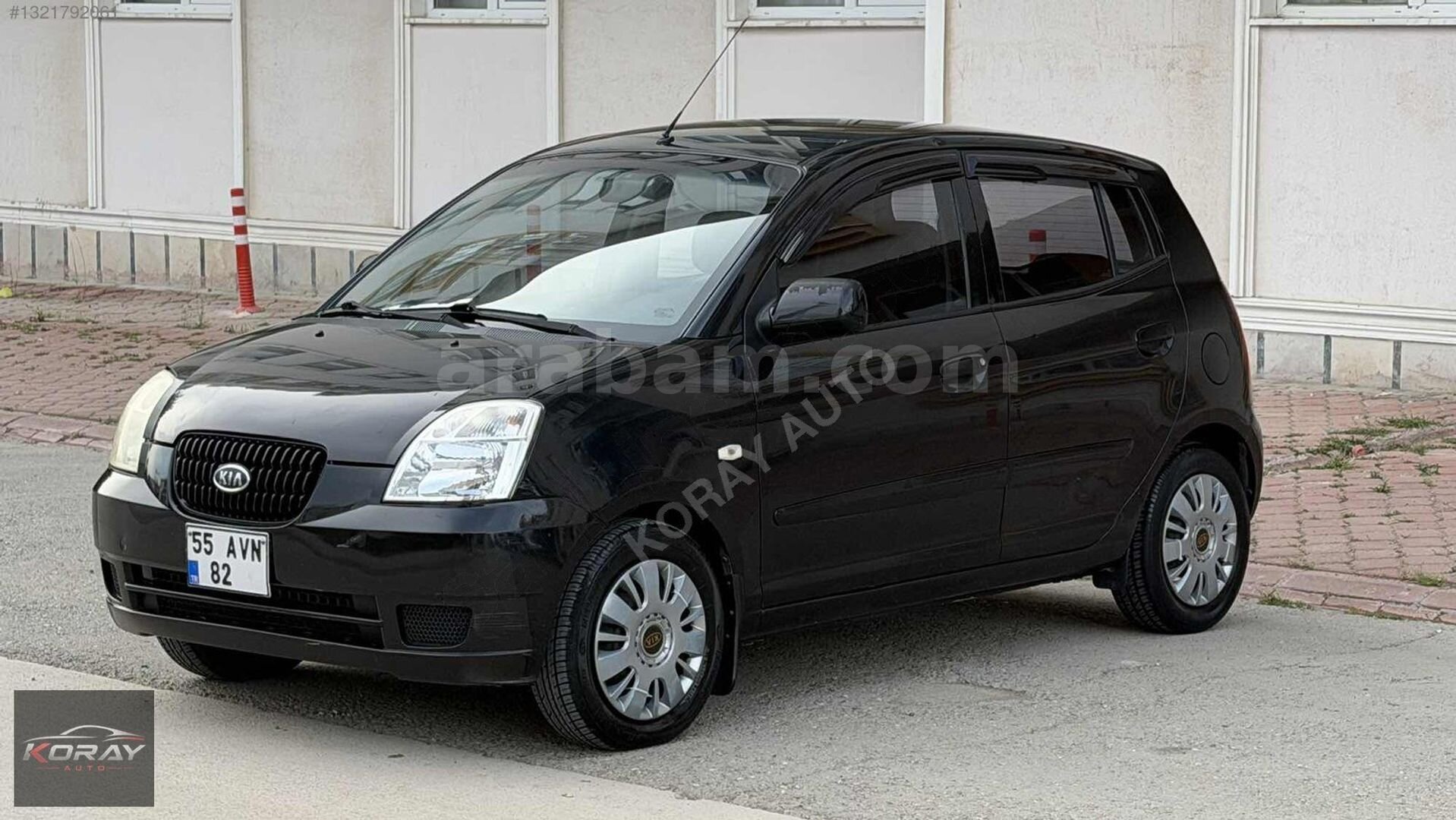 Galeriden Kia Picanto 1.1 EX 2008 Model Samsun 137.000 km Siyah 1