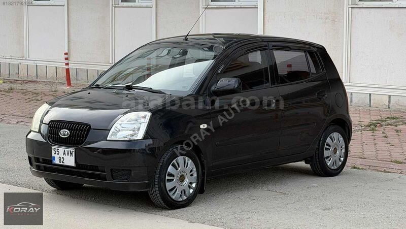 Galeriden Kia Picanto 1.1 EX 2008 Model Samsun 137.000 km Siyah