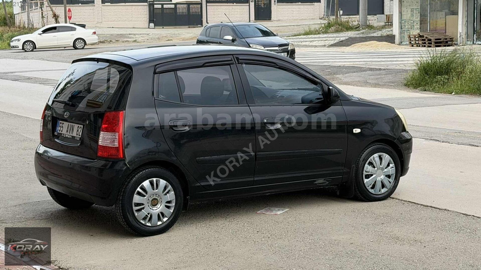 Galeriden Kia Picanto 1.1 EX 2008 Model Samsun 137.000 km Siyah 7