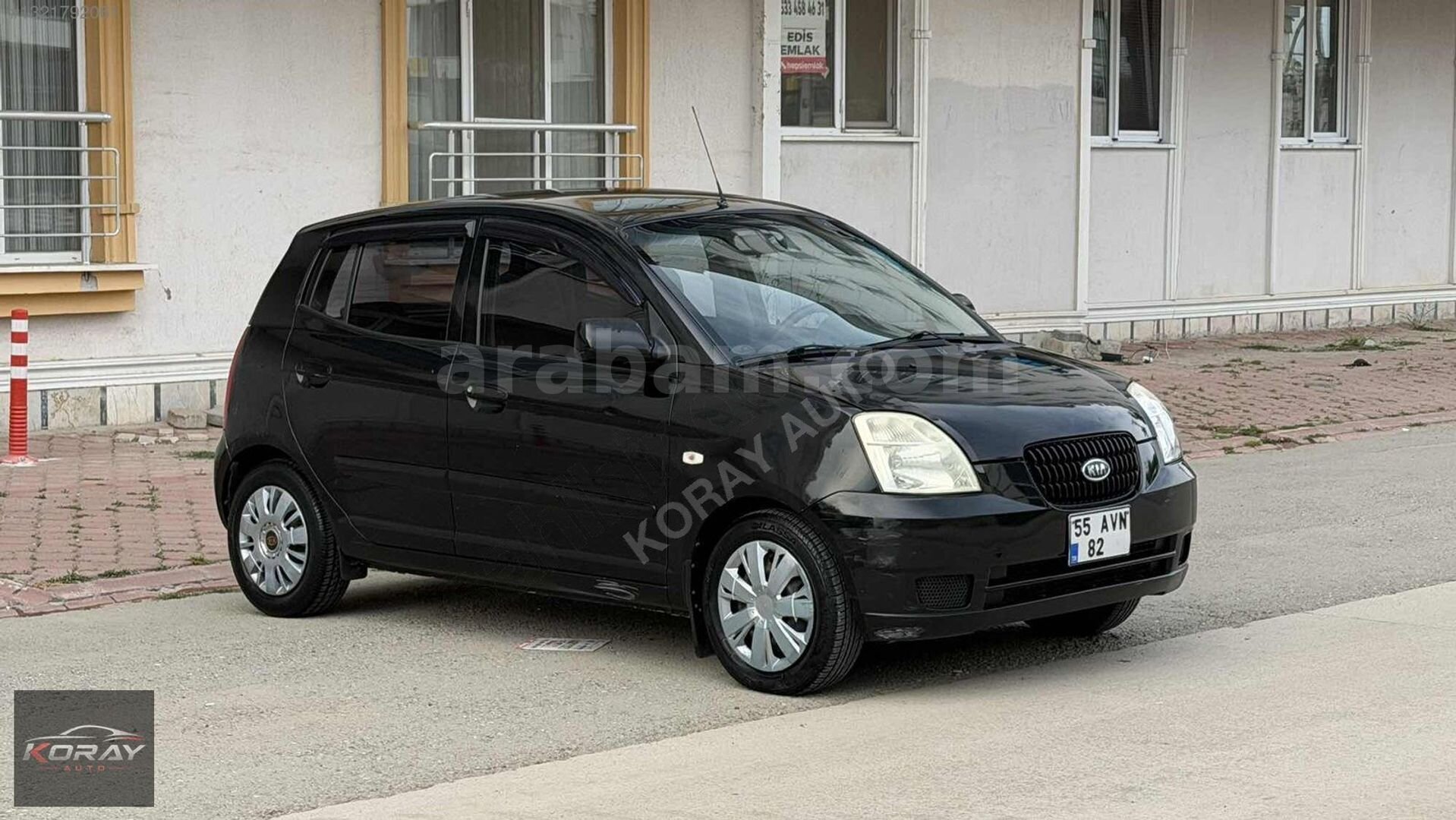 Galeriden Kia Picanto 1.1 EX 2008 Model Samsun 137.000 km Siyah 6