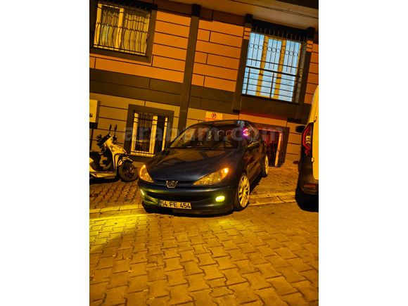 Sahibinden Peugeot 206 1.4 HDi X-Design 2006 Model  370.000 km Mavi