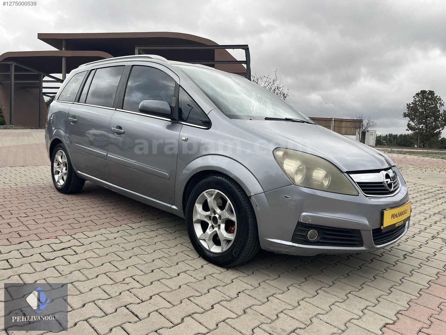 Galeriden Opel Zafira 1.9 CDTI Cosmo 2006 Model İstanbul 250.000 km Gri 5