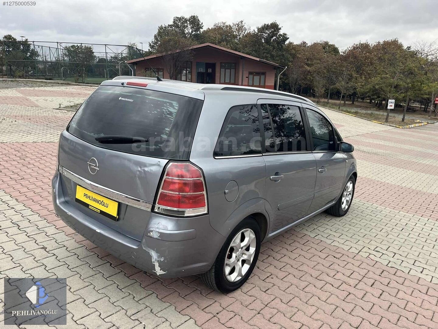 Galeriden Opel Zafira 1.9 CDTI Cosmo 2006 Model İstanbul 250.000 km Gri 4
