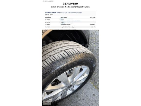 ÖZSAĞLAM'dan 2013 Latitude 1.5 DCİ Executive *Hatasız * 271binde