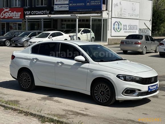 BOYASIZ!! 2024 FİAT EGEA 1.4 FİRE 95PS EASY PLUS 37.000 KM DE