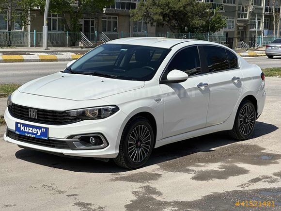 BOYASIZ!! 2024 FİAT EGEA 1.4 FİRE 95PS EASY PLUS 37.000 KM DE
