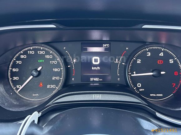 BOYASIZ!! 2024 FİAT EGEA 1.4 FİRE 95PS EASY PLUS 37.000 KM DE