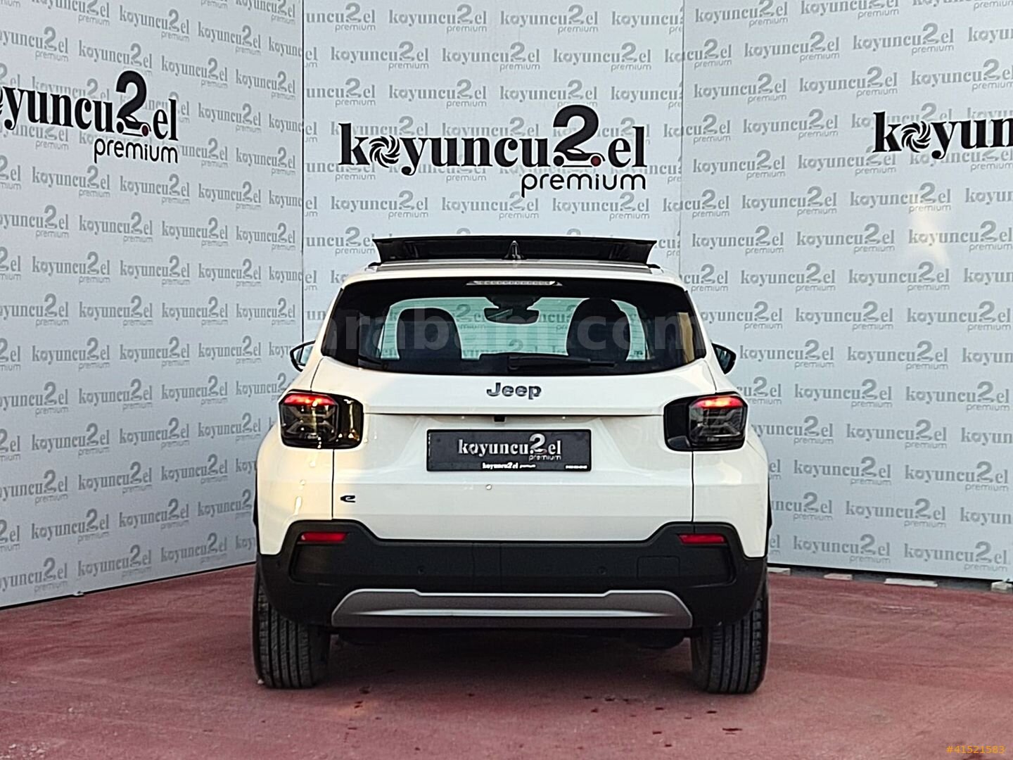 Galeriden Jeep Avenger Electric Summit 2025 Model Konya 6.001 km Beyaz 4