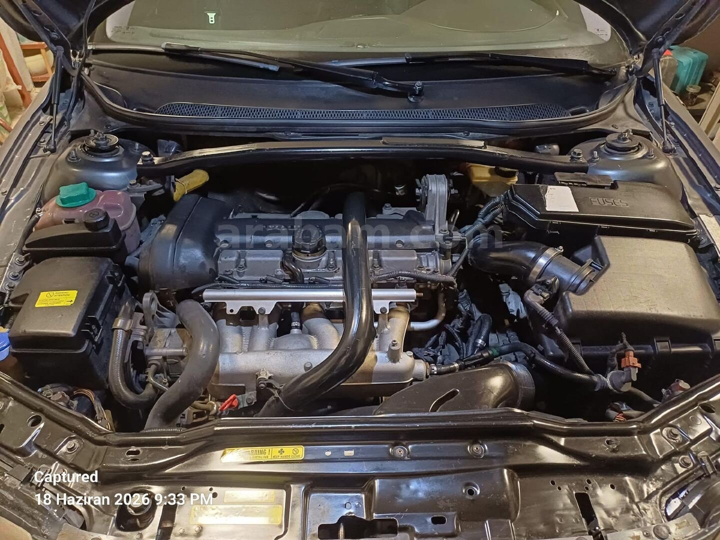 Galeriden Volvo S60 2.0 T 2005 Model Antalya 335.000 km Füme 5
