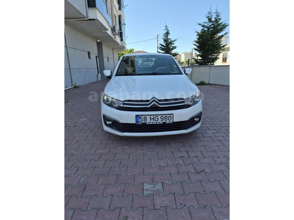 Sahibinden Citroen C-Elysée 1.6 HDi Shine 2017 Model  140.000 km Beyaz
