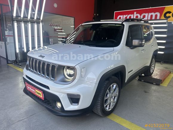 Galeriden Jeep Renegade 1.6 MultiJet Limited 2019 Model İstanbul 99.857 km Beyaz