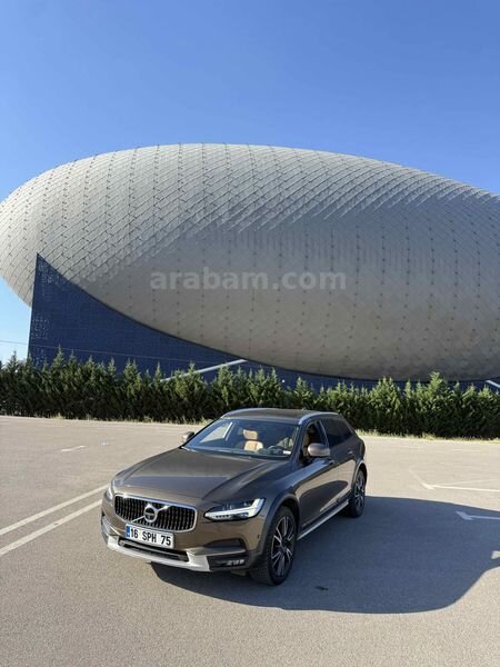 Sahibinden Volvo V90 Cross Country 2.0 D D5 Pro 2018 Model Bursa 117.400 km Kahverengi