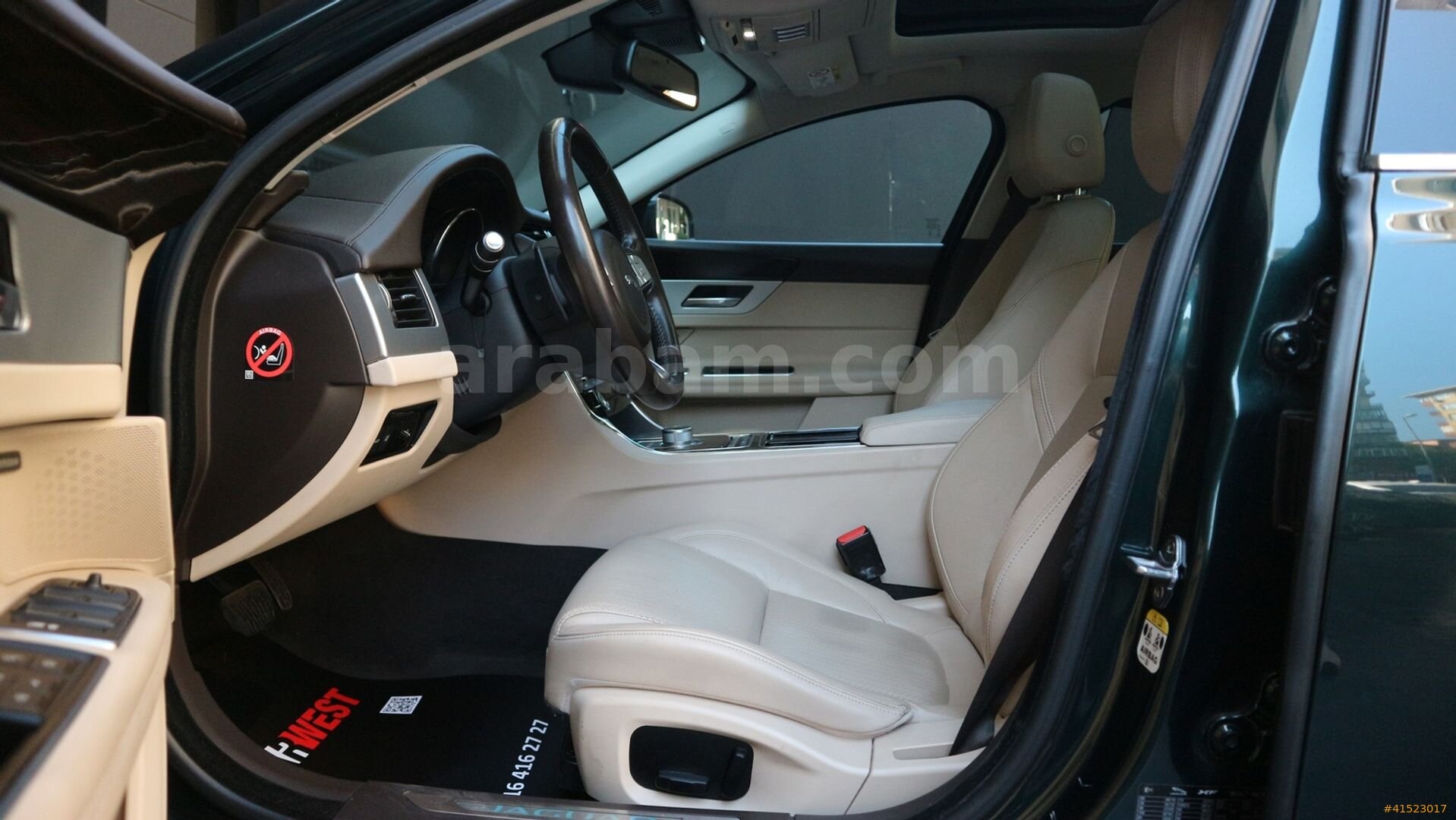 Galeriden Jaguar XF 2.0 D Prestige Plus 2015 Model İstanbul 104.000 km Yeşil 7