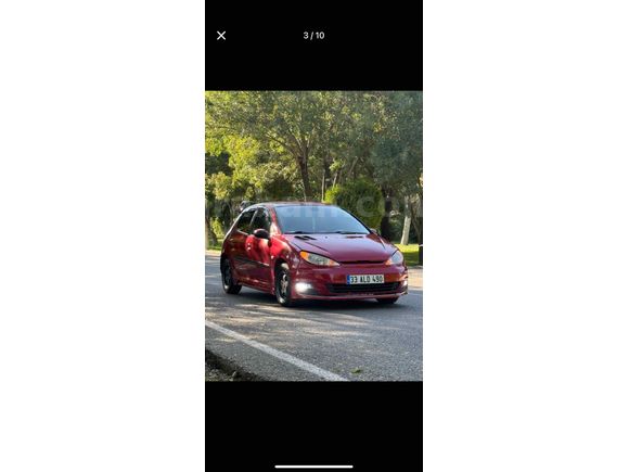 Sahibinden Peugeot 206 1.4 HDi X-line 2004 Model  314.000 km Kırmızı