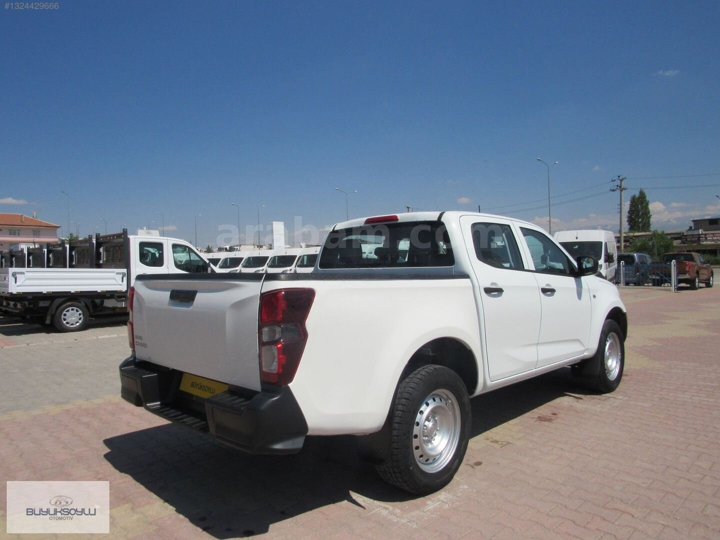 Galeriden Isuzu D-Max 1.9 D 4x2 V-Go 2021 Model Konya 181.659 km Beyaz 7