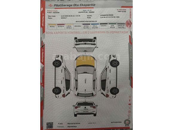 DEĞİŞENSİZ BAKIMLI 2019 MODEL 
