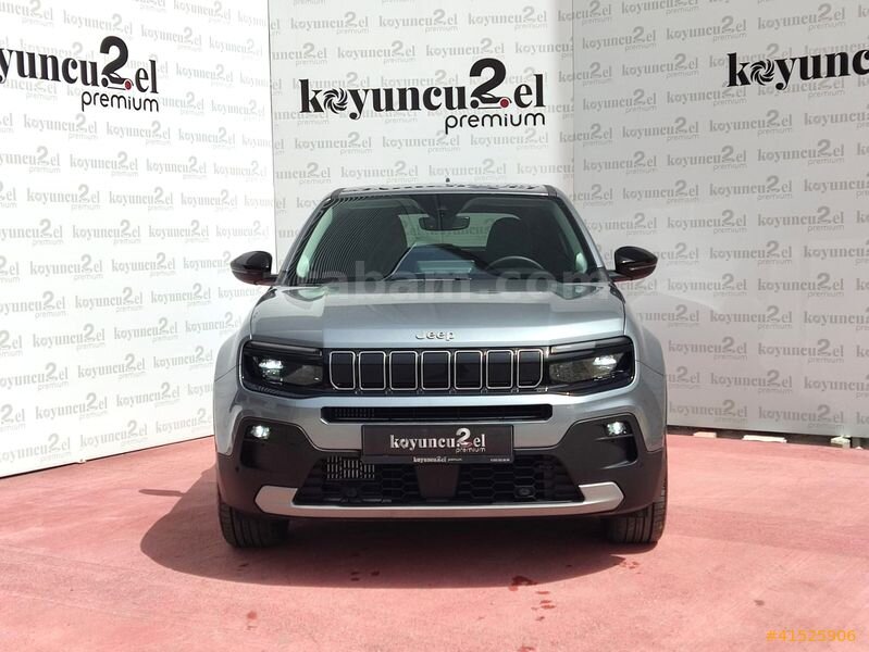 Galeriden Jeep Avenger Hybrid 1.2 Limited 2024 Model Konya 25.960 km Gri