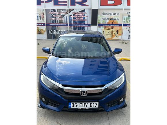 Sahibinden Honda Civic 1.6i VTEC Executive 2017 Model Ankara 148.000 km Mavi