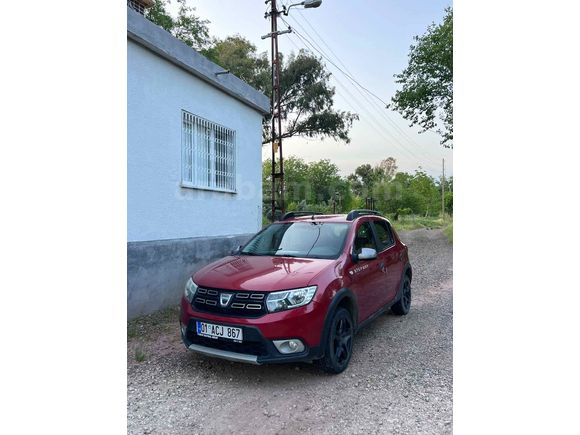Sahibinden Dacia Sandero 1.5 dCi Stepway 2017 Model Osmaniye 109.000 km Kırmızı