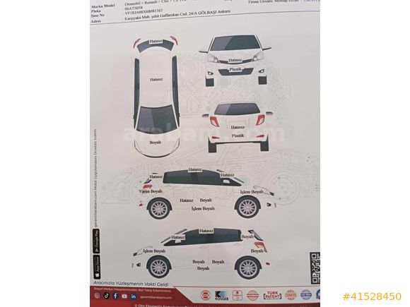 MS MOTORS'DAN/2021 /OTOMATİK/TESLA EKRAN/GERİ GÖRÜŞ/