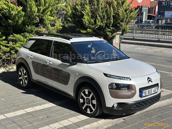 B&A MOTORS"DAN 2017 C4 CACTUS 1.6 E-HDİ SHİNE CAM TAVAN 98 BİN K