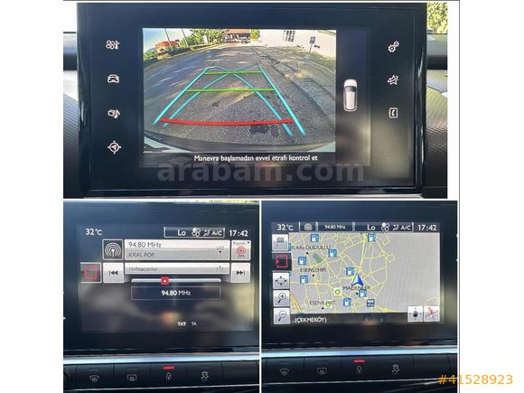 B&A MOTORS"DAN 2017 C4 CACTUS 1.6 E-HDİ SHİNE CAM TAVAN 98 BİN K