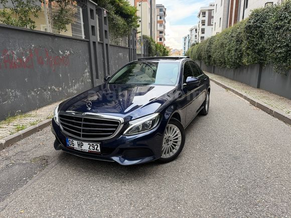 TAKAS OLUR 2017 C200d EXCLUSİVE AHŞAP İMZA DİKİŞLİ GÖĞÜS ANALOG BEJ DERİ