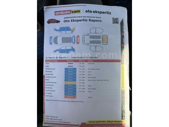 Galeriden Honda Jazz 1.4 ES 2004 Model Isparta