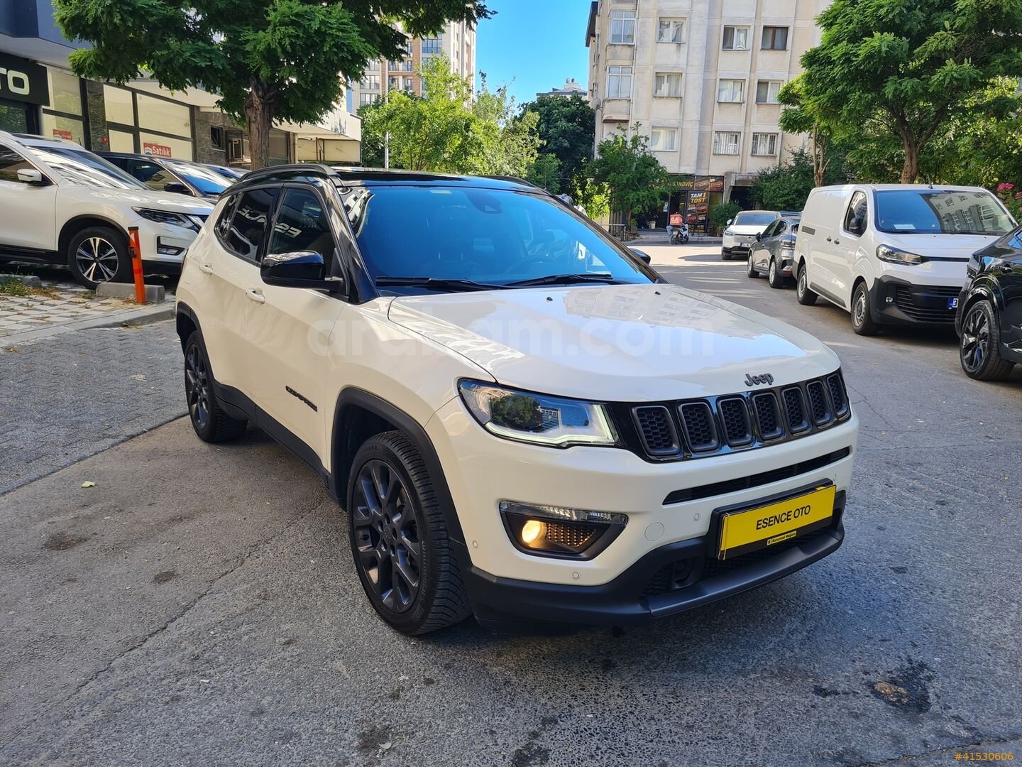 HATASIZ BOYASIZ JEEP COMPASS 1. 3 S LİMİTED 150 HP CAM TAVAN 5