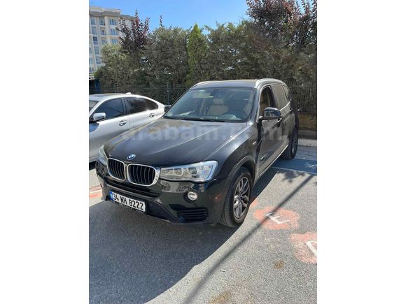 Sahibinden BMW X3 20i sDrive 2015 Model  155.000 km Siyah