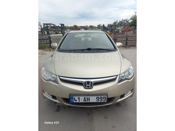 Sahibinden Honda Civic 1.6 Elegance 2008 Model  210.000 km Bej