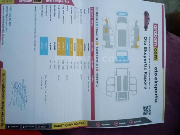 Sahibinden Ford Tourneo Courier 1.6 TDCi Journey Trend 2017 Model  139.000 km Beyaz