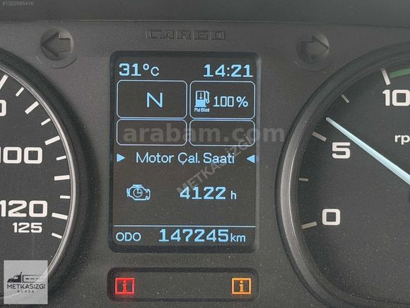 İZGİ OTOMOTİV'DEN 2023 MODEL 147 BİN KM'DE FORD 4142 D DAMPERLİ