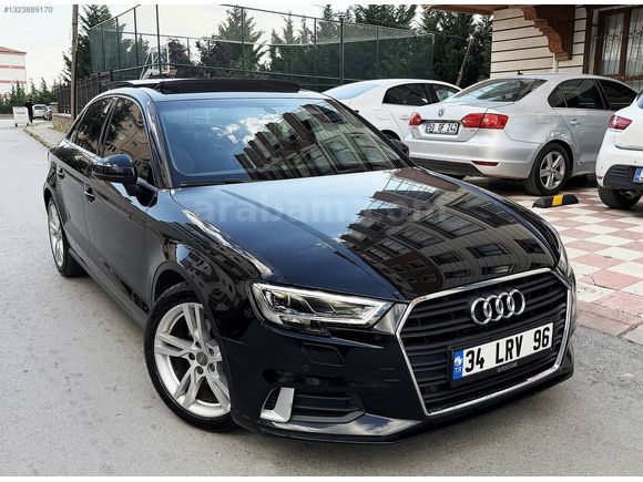 TERTEMİZ MAKYAJLI AUDİ A3 1.6TDI+SPORTLİNE+CAMTAVAN+MATRİX+FULL