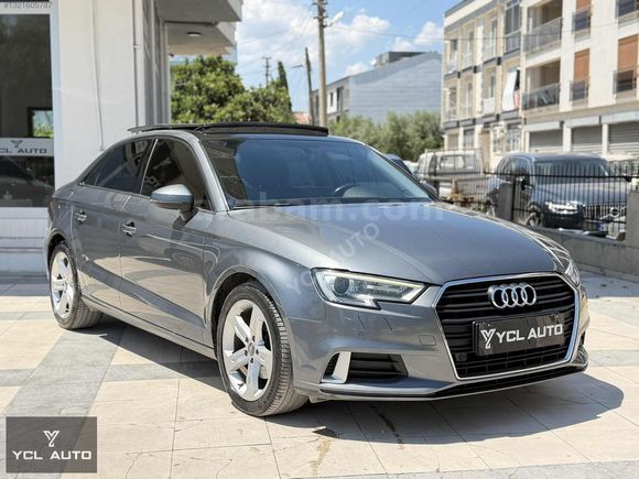 YCL AUTO 2017 AUDİ A3 1.6TDI SPORT LİNE-GERİ GRŞ-CAM TVN-HATASIZ