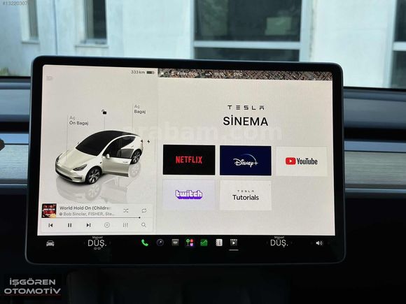 İŞGÖRENDEN DEĞŞENSİZ 2023TESLA MODEL Y LONGRANGE OTOPİLOT+OTONOM
