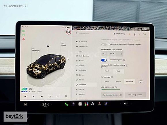 'beytürk' 2024 TESLA MODEL Y LEGACY BOYASIZ