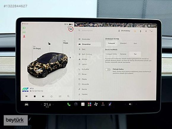 'beytürk' 2024 TESLA MODEL Y LEGACY BOYASIZ