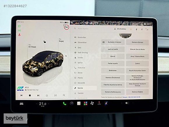 'beytürk' 2024 TESLA MODEL Y LEGACY BOYASIZ