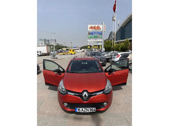 Sahibinden Renault Clio 0.9 TCe Icon 2014 Model  237.000 km Kırmızı