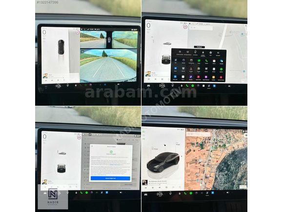 HATASIZ BOYASIZ 2024 TESLA MODEL Y 218HP EX. MAT PPF 30 BİN KM