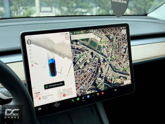 DC GARAJ*TESLA MODEL Y/2024/28.000 KM/EAP/SUMMON/DEEP BLUE