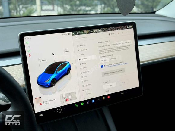DC GARAJ*TESLA MODEL Y/2024/28.000 KM/EAP/SUMMON/DEEP BLUE