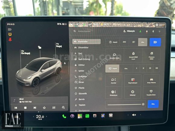 56.700 KM 2023 MODEL TESLA MODEL Y PERFORMANCE (TAVAN PERDELİ)