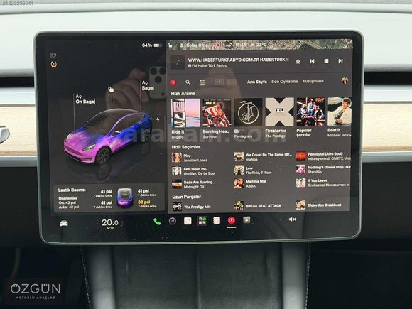 ÖZGÜN 2023 TESLA PERFORMANCE HATASIZ-BOYASIZ QUİCKSİLVER