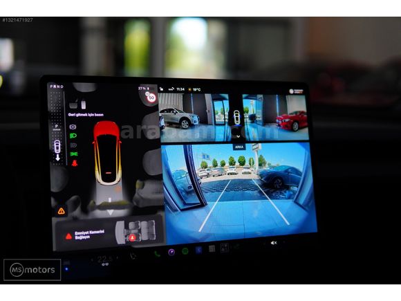 MS MOTORS | TESLA MODEL Y JUNİPER OTO PİLOT 360 KAMERA BOYASIZ