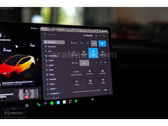 MS MOTORS | TESLA MODEL Y JUNİPER OTO PİLOT 360 KAMERA BOYASIZ